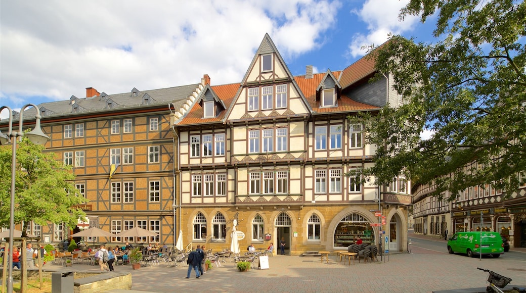 Goslar Old Town featuring heritage elements