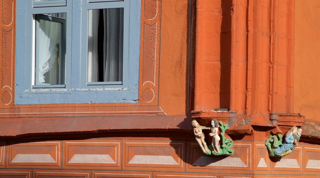 Goslar Altstadt mostrando elementos de patrimônio