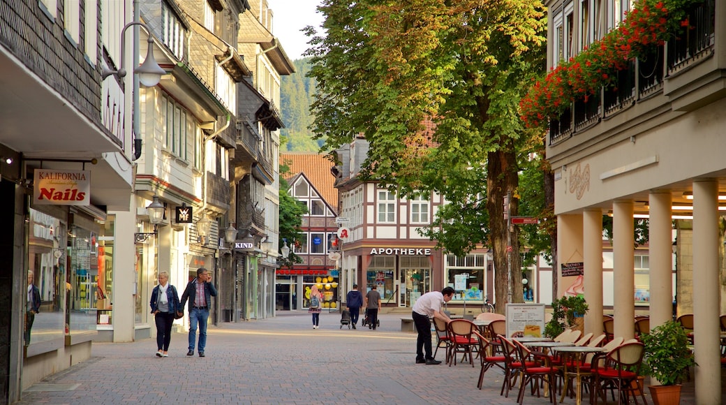 Goslar Old Town which includes heritage elements and street scenes as well as a couple