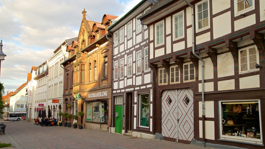 Oude stad van Goslar bevat historisch erfgoed