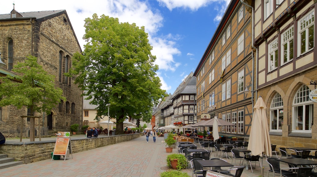 Goslar Altstadt caracterizando elementos de patrimônio