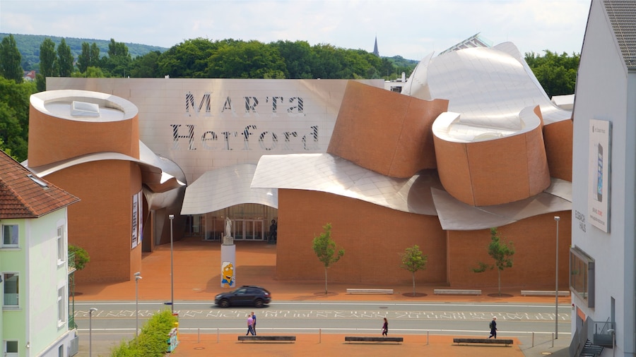 Marta Herford Museum featuring modern architecture