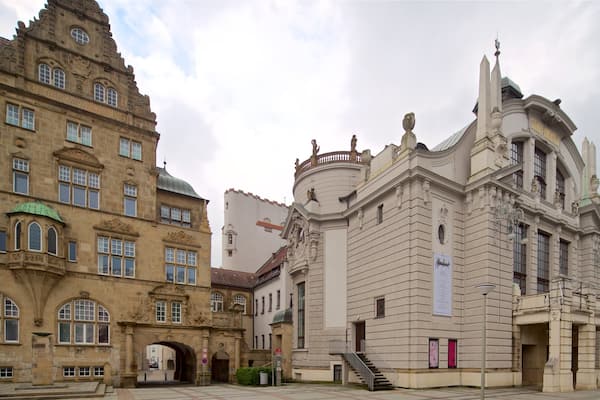 Théùtre de Bielefeld qui includes patrimoine architectural