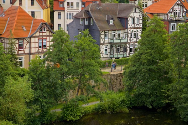 Museum im Zwinger which includes landscape views and a small town or village