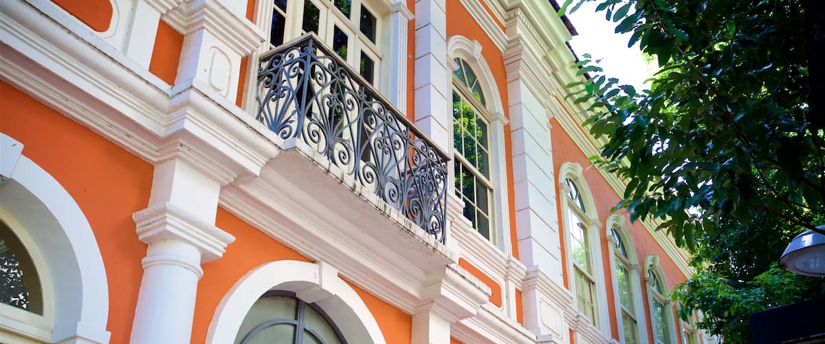 Centro cultural Belo Horizonte que incluye elementos del patrimonio