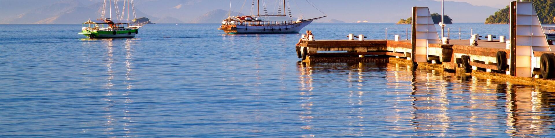 Abraao Beach featuring general coastal views and a bay or harbor