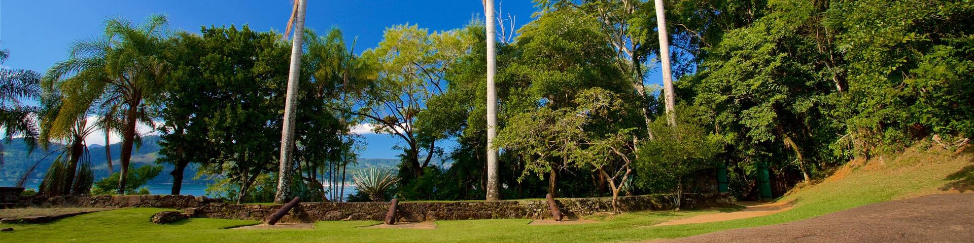 Defensor Perpetuo Fort Museum showing a garden