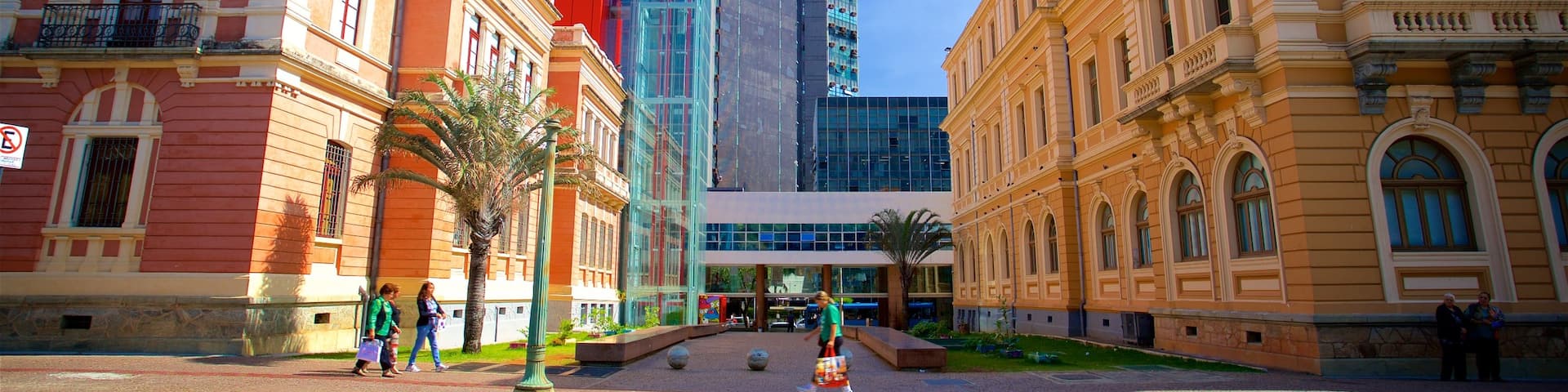 Mining Museum showing a city and heritage elements