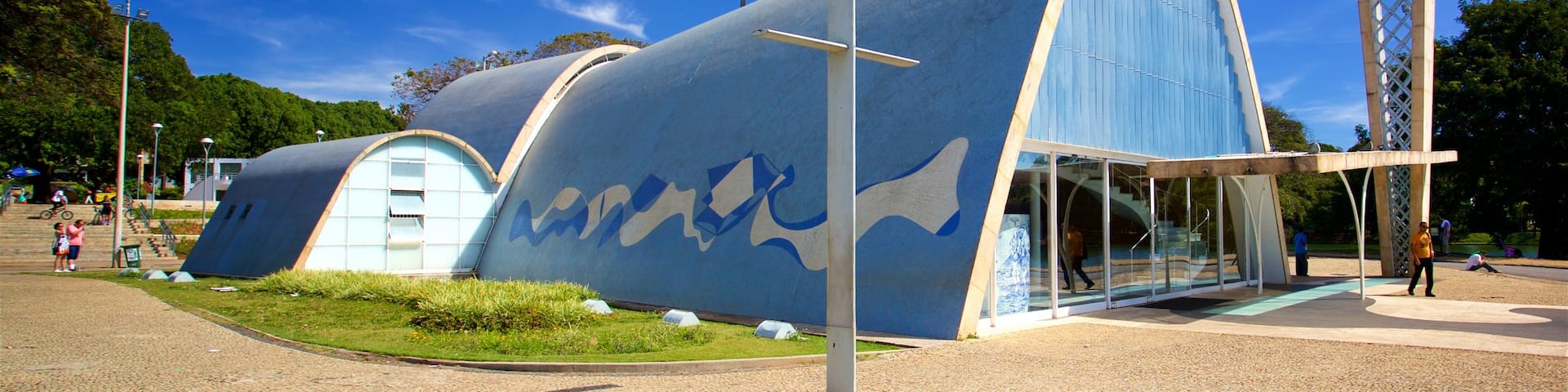 Church of Saint Francis of Assisi featuring outdoor art