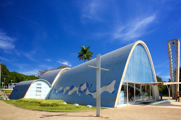 Church of Saint Francis of Assisi which includes outdoor art