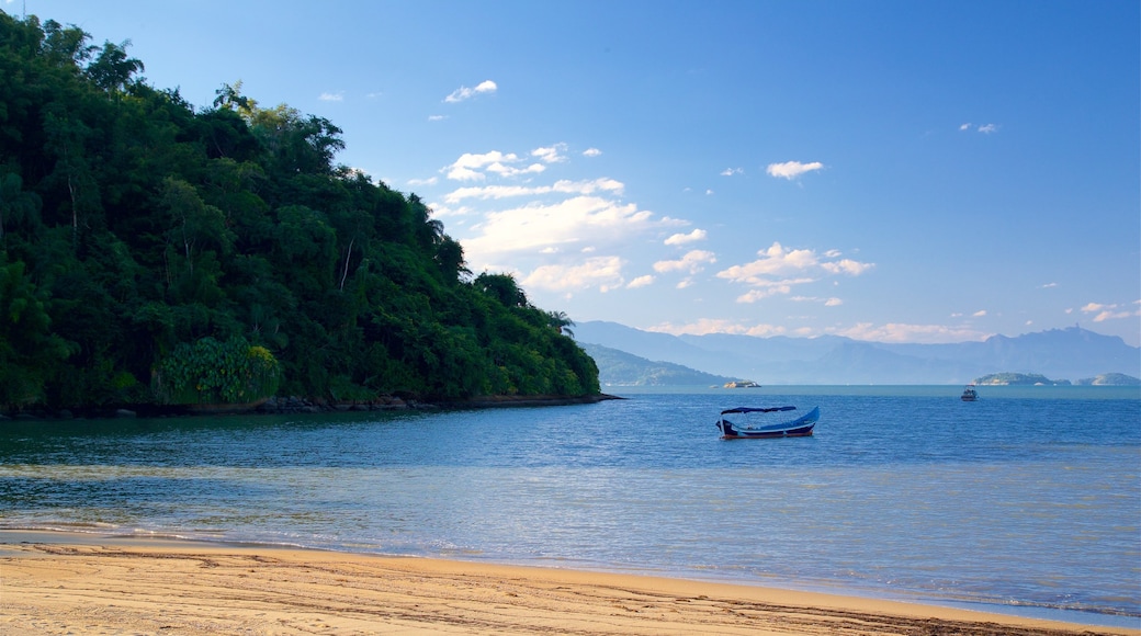 Pontal Beach which includes a sandy beach and general coastal views