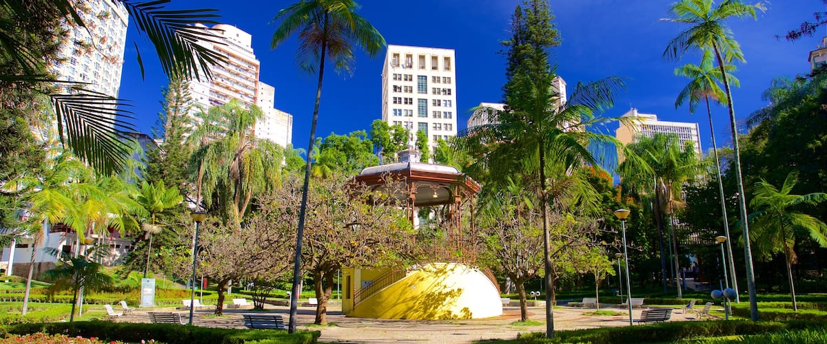 Americo Renne Giannetti Municipal Park featuring a park and a city