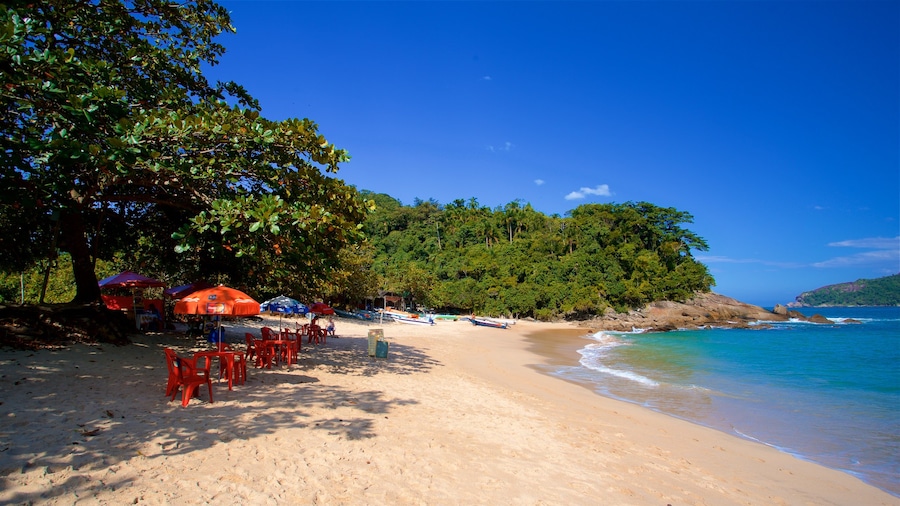 Praia do Meio toont algemene kustgezichten, een strand en tropische uitzichten