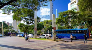 Praça da Savassi toont een stad