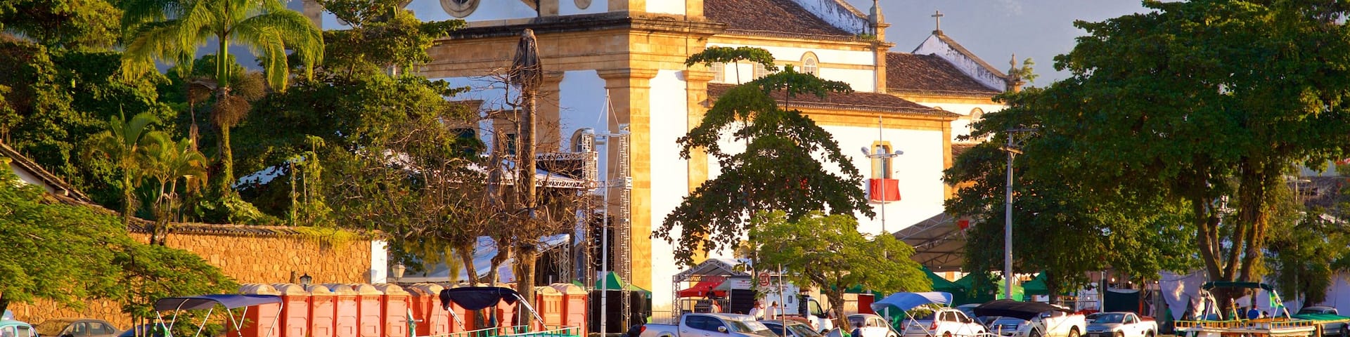Church of Our Lady of the Remedies featuring a bay or harbor