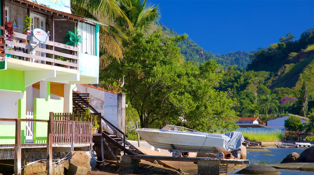 Enseada Beach featuring a bay or harbor