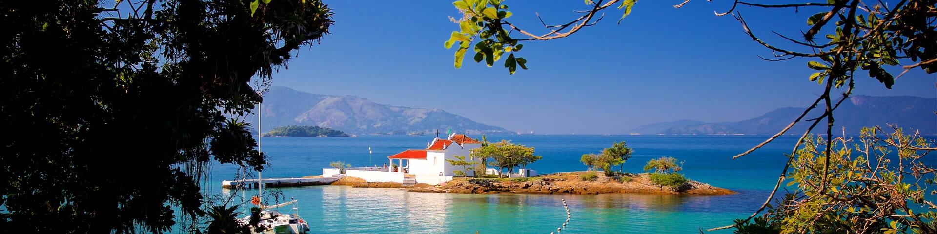 Senhor do Bonfim Church featuring general coastal views, island images and tropical scenes