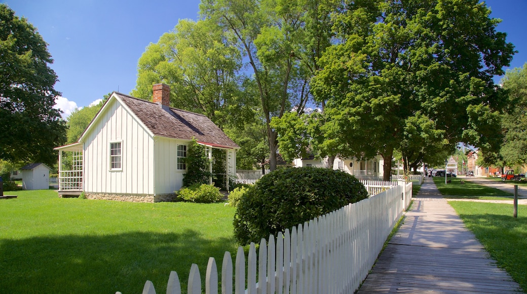 Herbert Hoover National Historic Site welches beinhaltet Haus