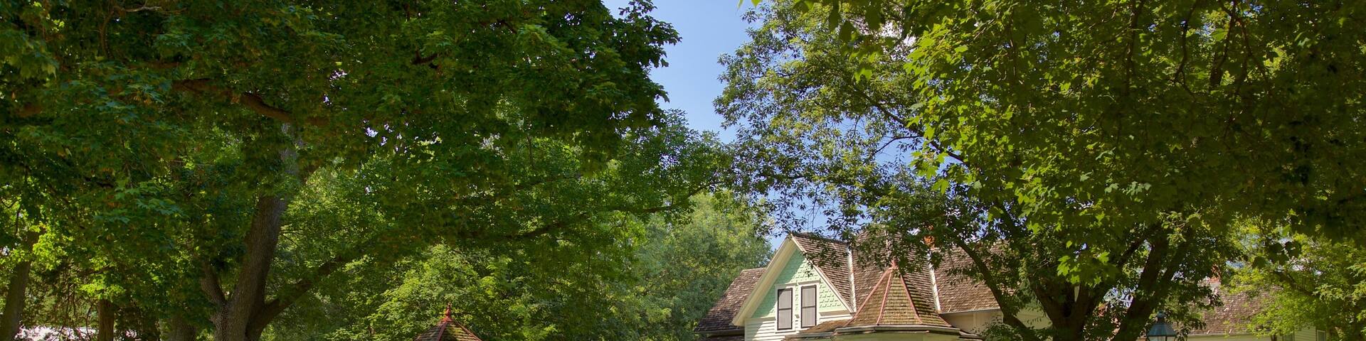 Herbert Hoover National Historic Site which includes a park and a house