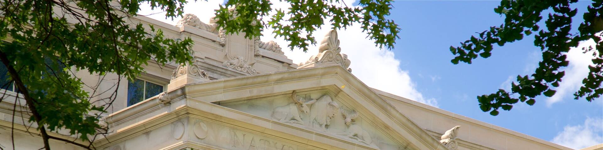 Iowa Museum of Natural History showing heritage elements