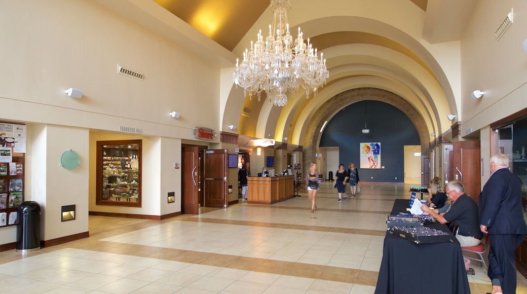 National Czech and Slovak Museum and Library showing interior views