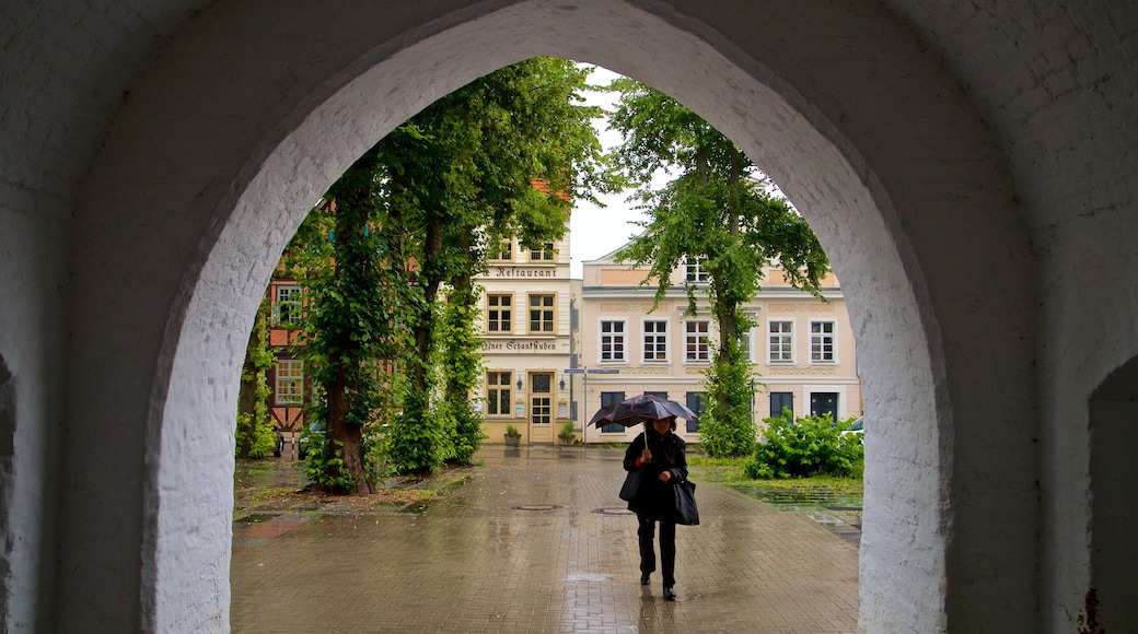 Schwerin toont interieur en ook een vrouw