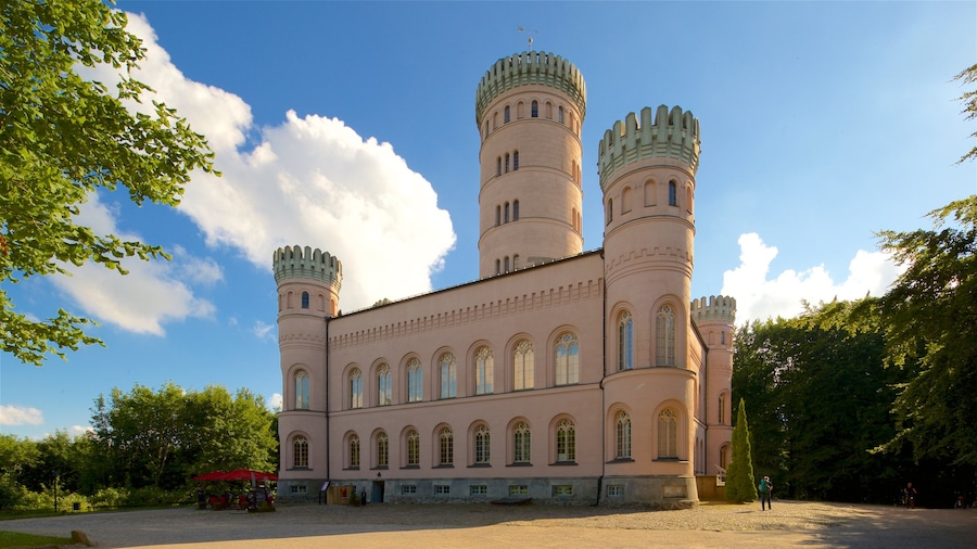 Granitz Hunting Lodge which includes heritage architecture