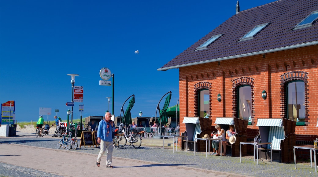 Graal-Müritz mit einem Straßenszenen sowie einzelner Mann