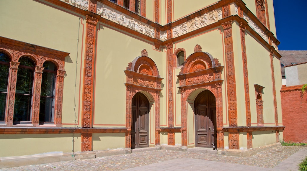 Wismar mettant en vedette patrimoine historique