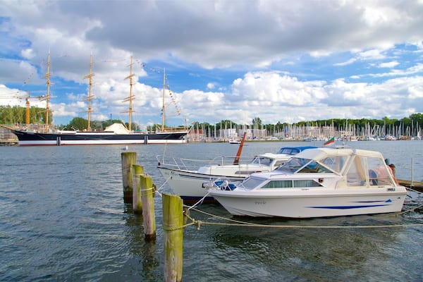 Travemünde das einen Bucht oder Hafen