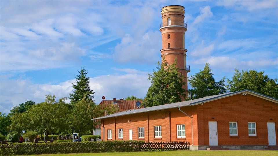Old Lighthouse Travemuende which includes heritage architecture