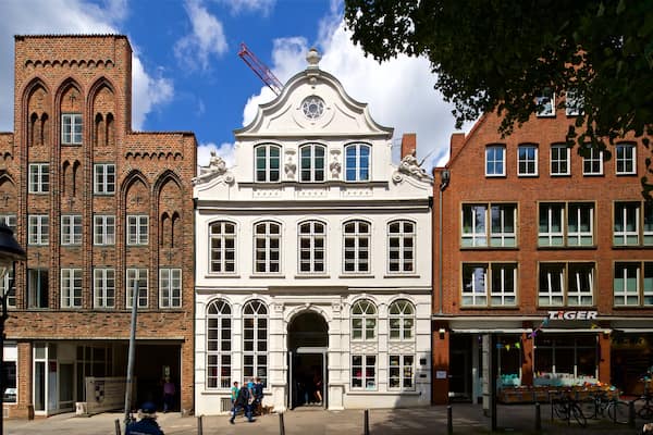 Maison des Buddenbrook mettant en vedette patrimoine historique