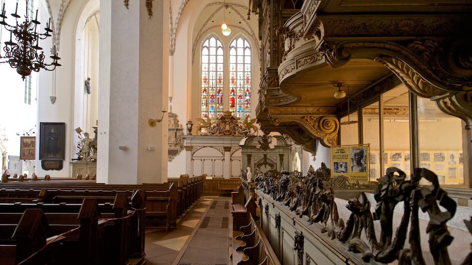Marienkirche featuring heritage elements, a church or cathedral and interior views