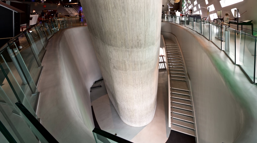 Phaeno Science Center showing interior views