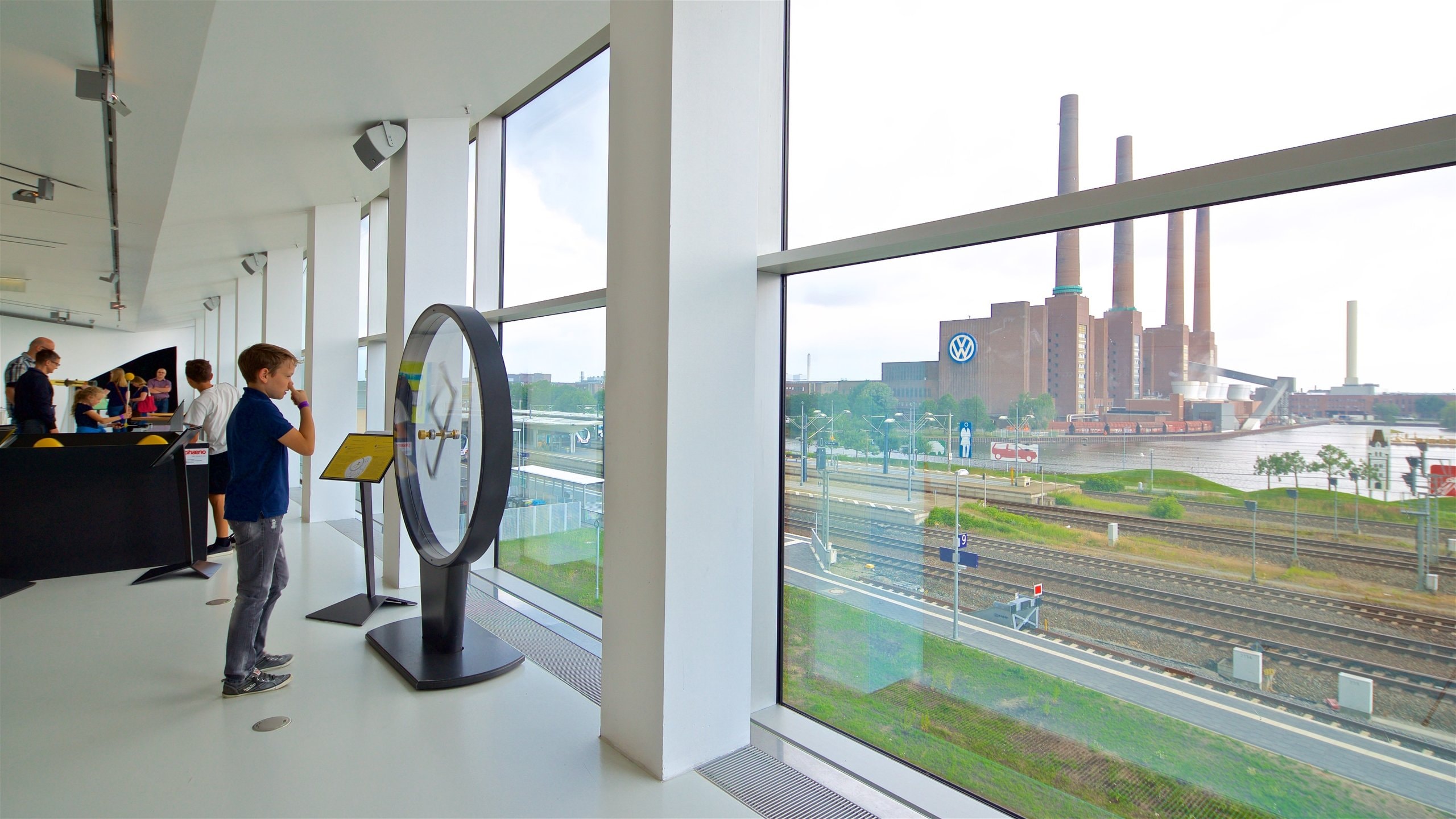 Phaeno Science Center which includes interior views as well as an individual child