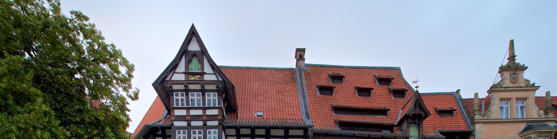 Burgplatz mit einem Geschichtliches