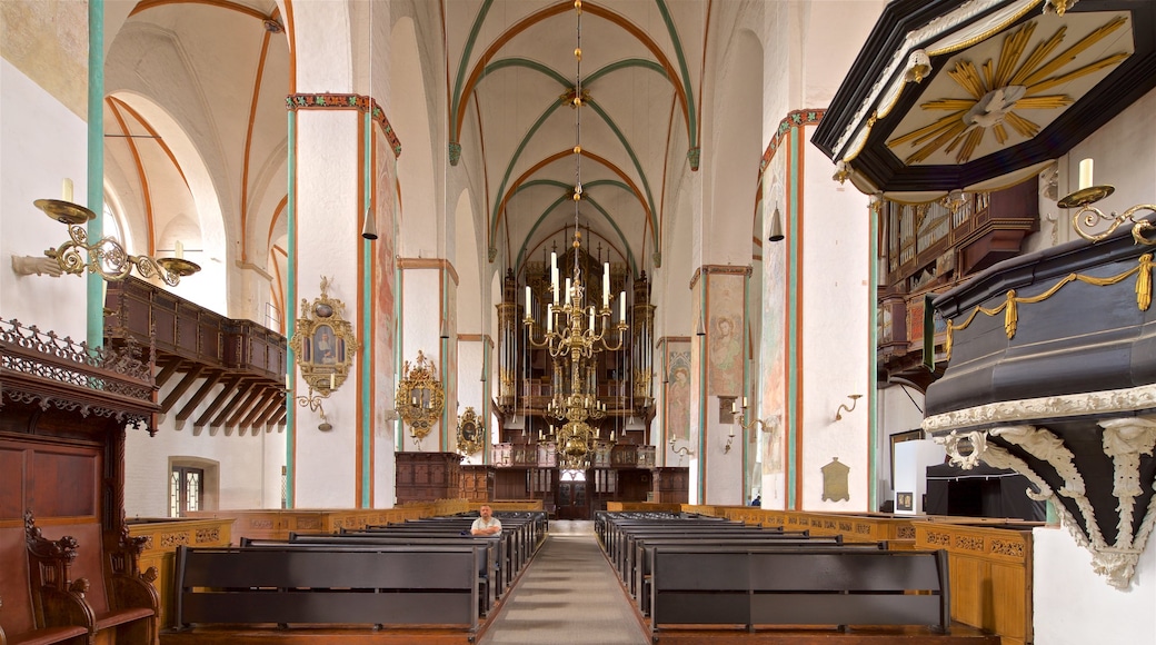 St. Jakobi Church featuring heritage elements, interior views and a church or cathedral