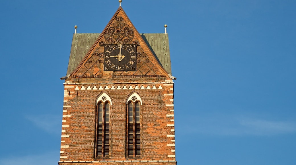 St-Marien-Kirche Steeple mit einem historische Architektur