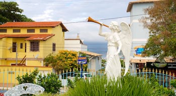 Our Lady of Remedies Church which includes religious elements and a statue or sculpture