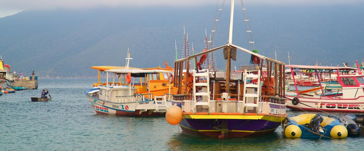 Forno Port featuring a bay or harbour