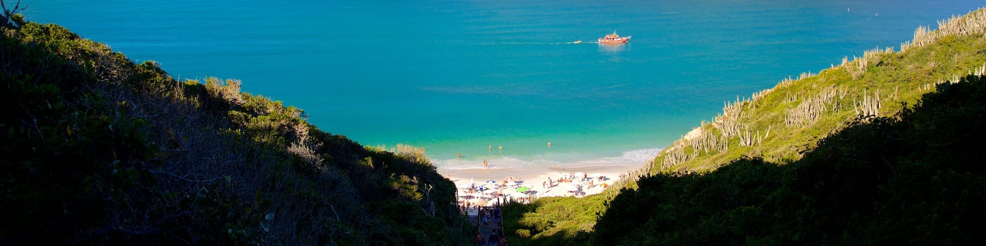 Plage Pontal do Atalaia qui includes vues littorales