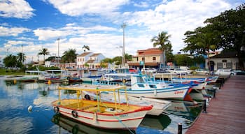 Cabo Frio mostrando baia e porto