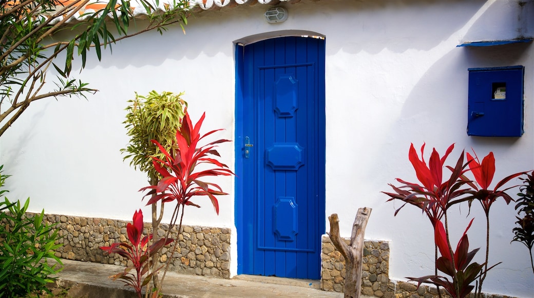 Ossos Beach showing a house