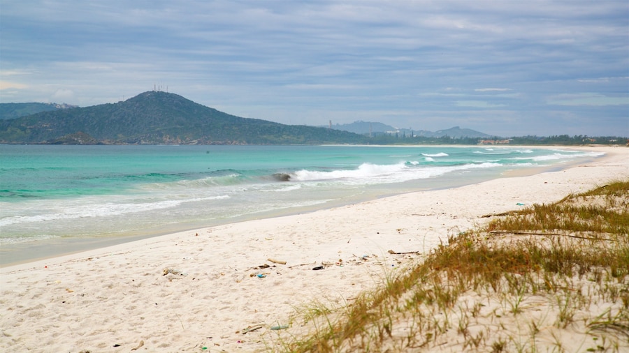 Foguete Beach which includes a sandy beach and general coastal views