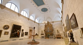 Memorial Art Gallery featuring heritage elements, interior views and art