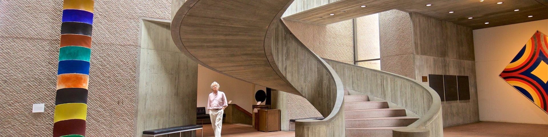 Everson Museum of Art featuring art and interior views as well as an individual femail