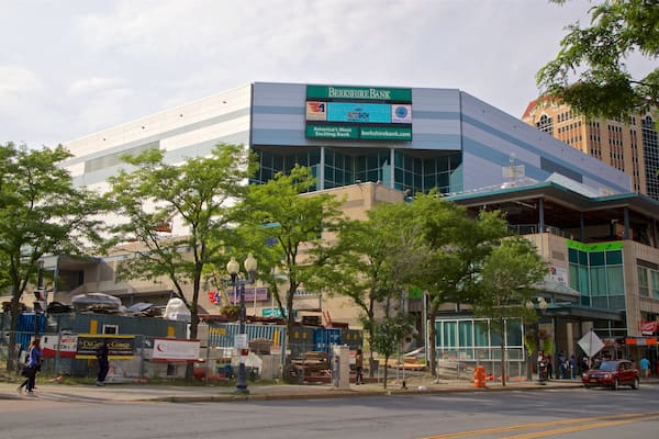 Times Union Center montrant ville