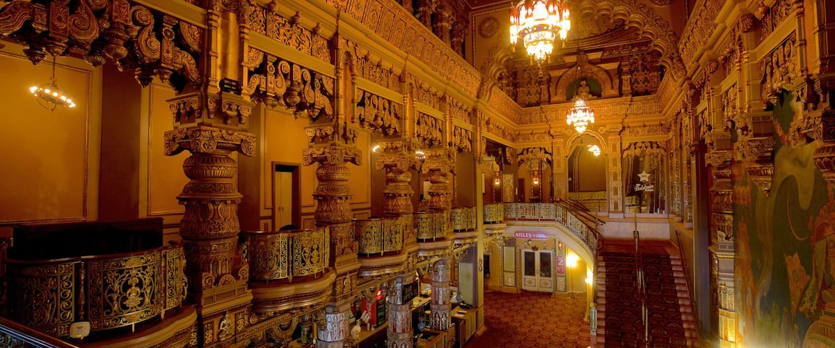 Landmark Theatre showing interior views and heritage elements