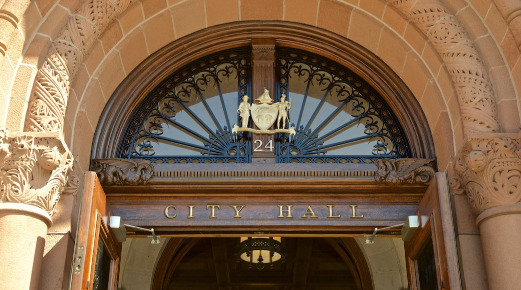 Albany City Hall which includes heritage elements