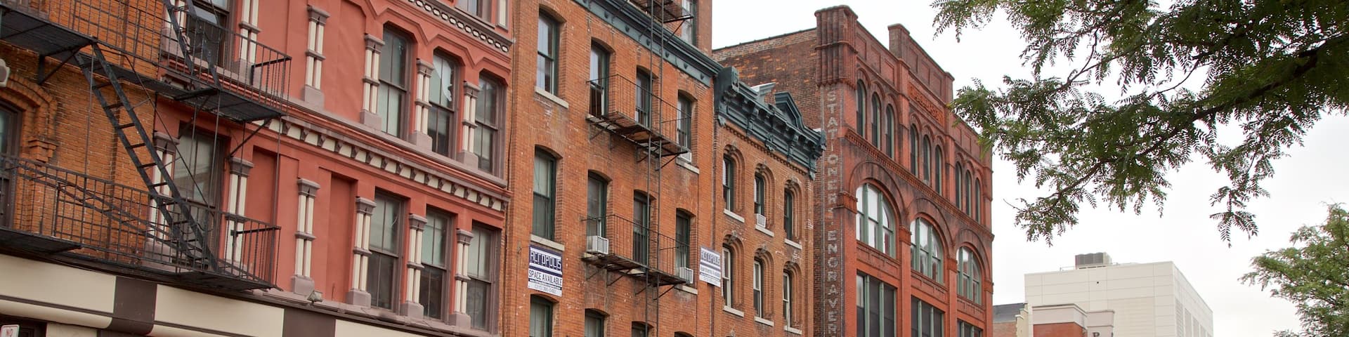 Armory Square featuring a city